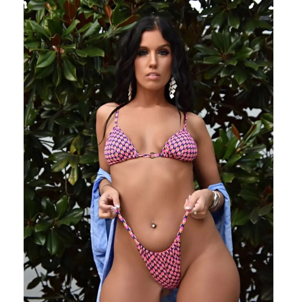 MAAJI Set - Arabella Triangle Bikini Top & Frisky Cheeky Bottom M/L